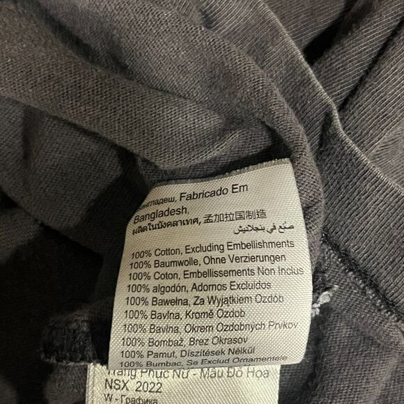 2022 Guns N Roses Black Band Tee size Large Cotton On - Picture 5 of 5